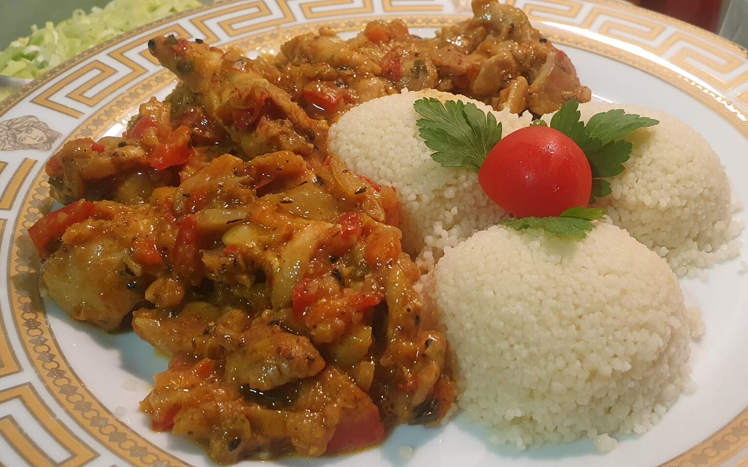 Aromatic Chicken & Veggie Stew