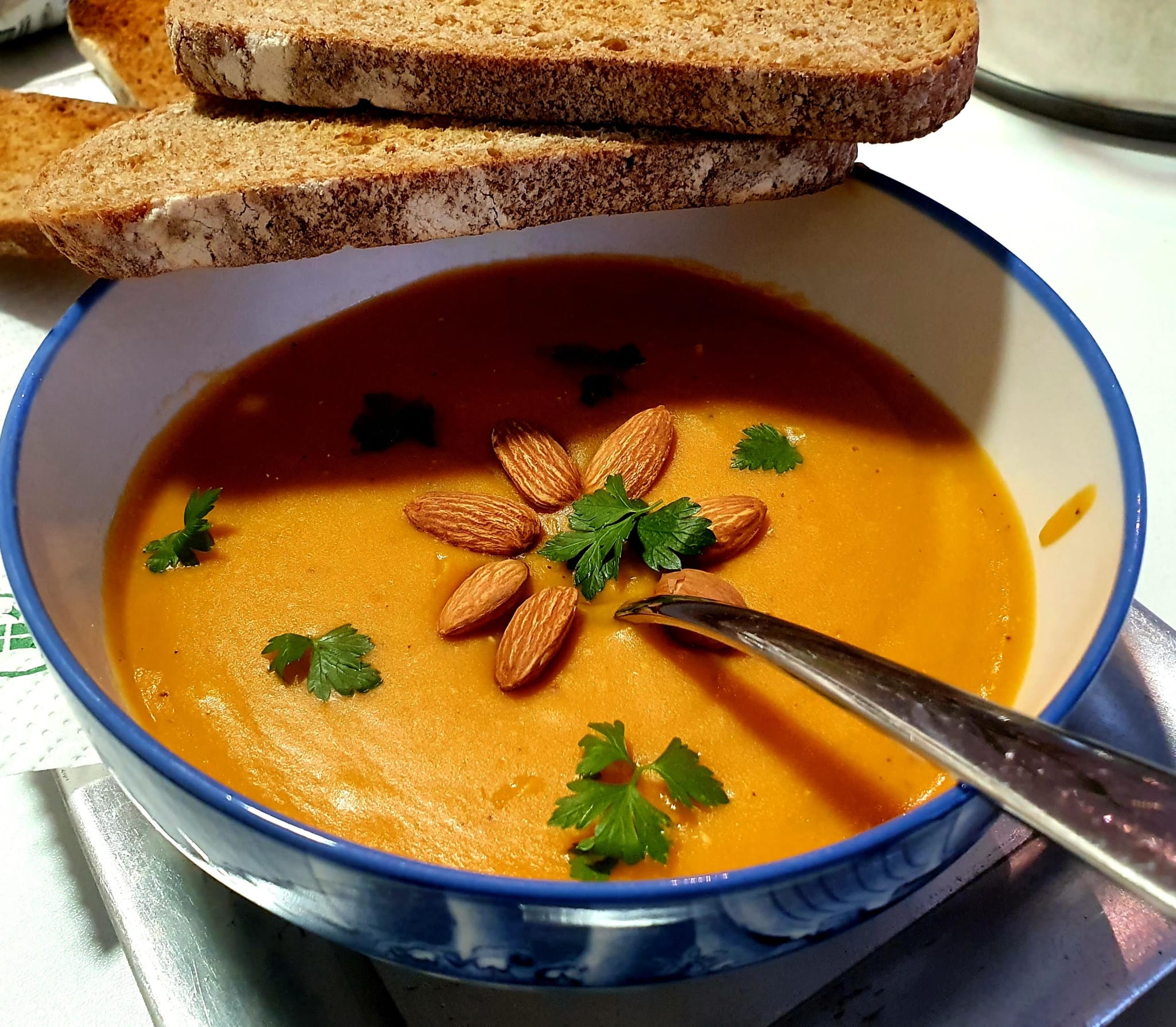 Red Lentils Cream Soup