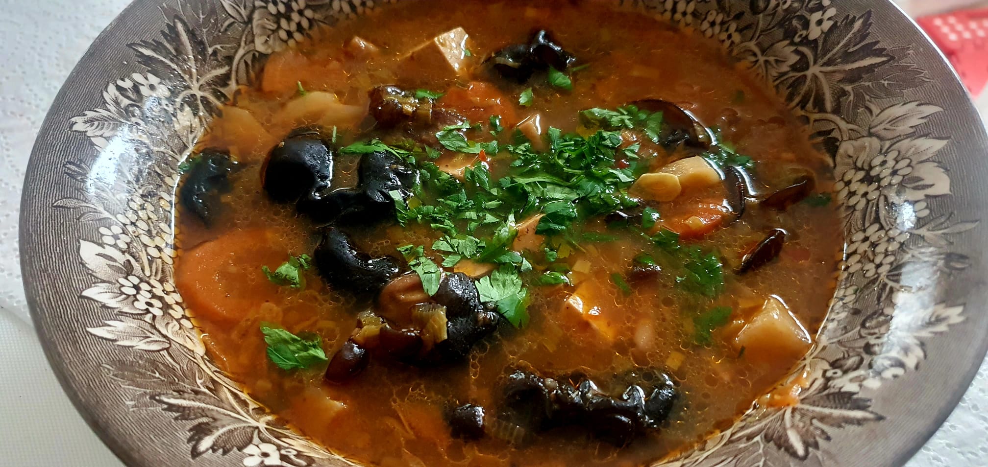 Smoked MushrooMix Soup