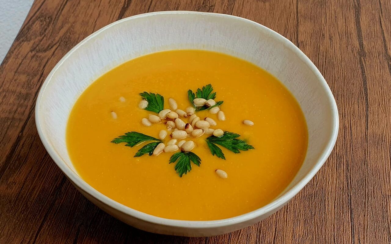 Butternut Squash Splash Cream Soup