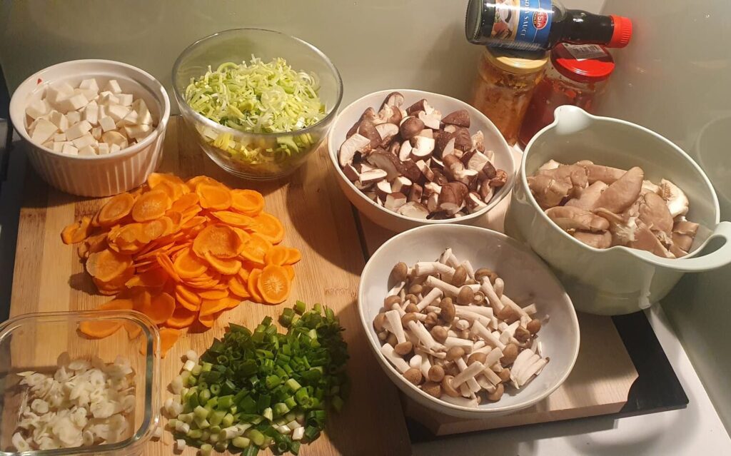 smoked mushroomix soup ingredients